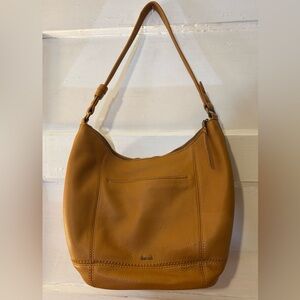 The Sak Sequoia Hobo bag in rare Mustard Yellow color